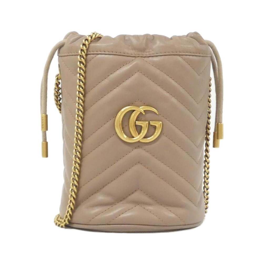 Gucci Gg Marmont Bucket Bag Matelasse #309038G98B